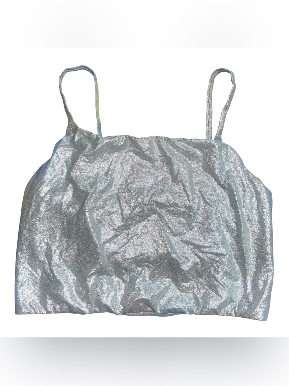 SKIMS Fit Everybody Strappy Back Silver Cami! - Picture 2 of 4